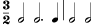 rhythmus sarabande